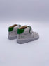 Shoesme witte hoge baby sneaker white green